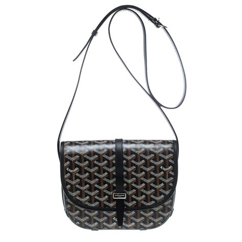 black goyard crossbody|goyard crossbody bag men's.